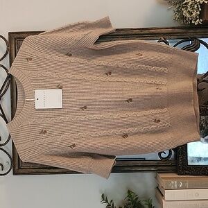 Downeast knit sweater Size XS NWT